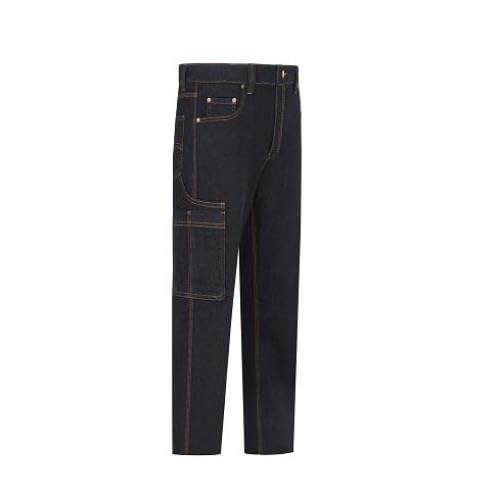 Juba - Pantalon bolsillos poliester algodón -xxl marino negro