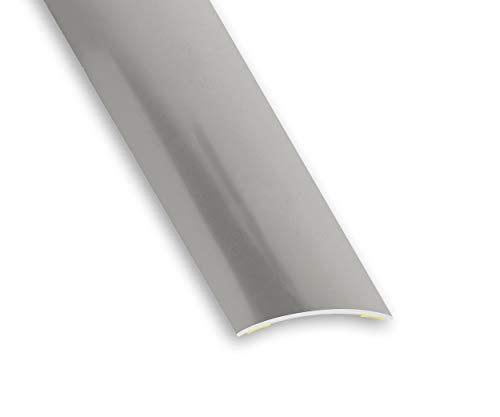 CQFD - Barra de umbral adhesiva (acero inoxidable, 30/93 cm)