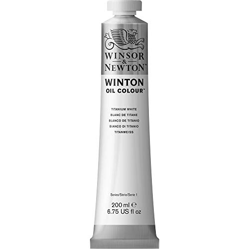 Winsor & Newton Winton - Tubo De Pintura Al Óleo, 200 ml, Blanco De Titanio