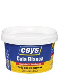 Cola Blanca 1/2 l. - medio litro - bote de 500 ml. - Garantía ceys