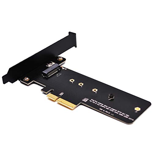 EZDIY-FAB PCI Express M.2 SSD NGFF Tarjeta PCIe a PCIe 3.0 x4 (Soporte M.2 PCIe 22110, 2280, 2260, 2242)