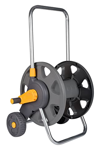 Hozelock - Carro portamangueras para 60 m de 12,5 mm - incluye 2 conectores para manguera de 15 mm