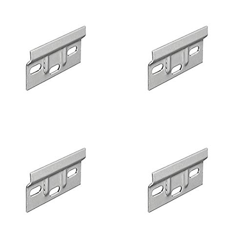 Soportes colgantes para armario de cocina para montaje en pared, 63 mm x 4