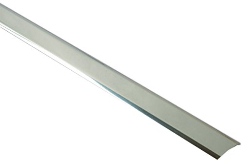 Brinox B800403 - Tapajuntas moqueta estrecho adhesivo (82 cm) color plata
