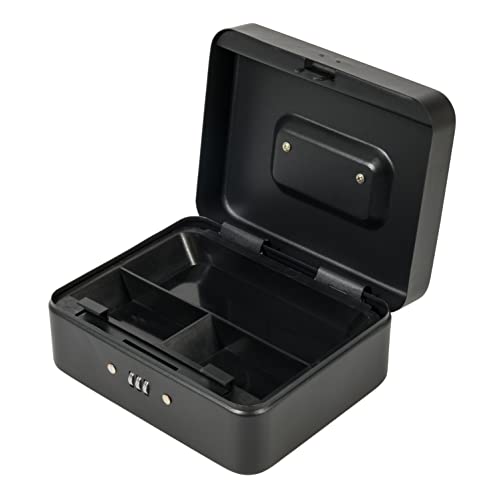 Silverline - Caja de seguridad con combinación de 3 dígitos 200 x 160 x 90 mm (732370)
