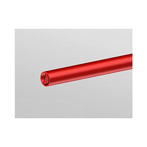 Barra horizontal para barra antipanico antipanic ovalado de aluminio barnizado rojo L 1150 mm Art. 1100/2/R