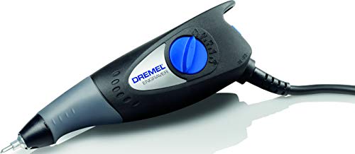 Dremel 290 - Grabadora 35W, kit herramienta de grabado con 1 punta y 1 plantilla para grabar cristal, cuero, madera