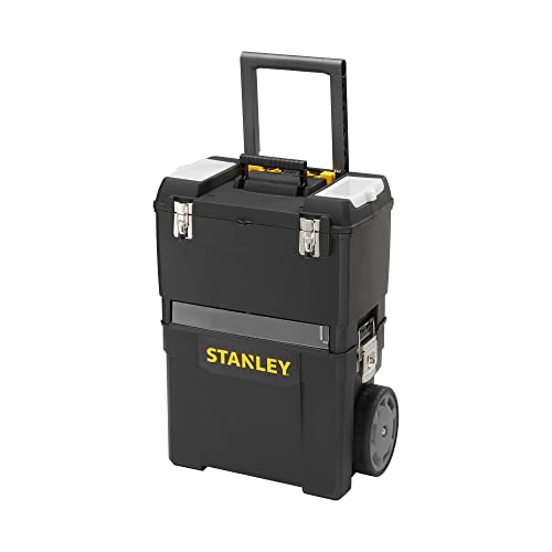 STANLEY 1-93-968 - Taller móvil para herramientas 2 en 1, 47 x 29.7 x 62 cm