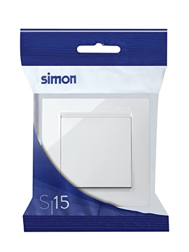 Simon M256215 - Pulsador serie 15 blanco