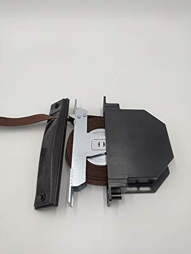 Recogedor de empotrar en guía con cinta de 18mm (Marrón)