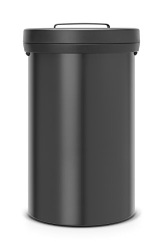 Brabantia Big Bin - Cubo de Basura, 60 litros, Color Negro