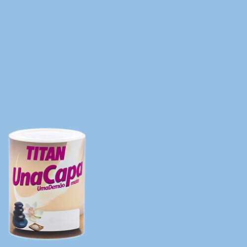 Titan - Pintura una capa mate azul 750 ml