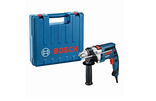 Bosch Professional GSB 16 RE - Taladro percutor (750 W, 0 – 2800 rpm, Ø max perforación hormigón 16 mm, en maletín)
