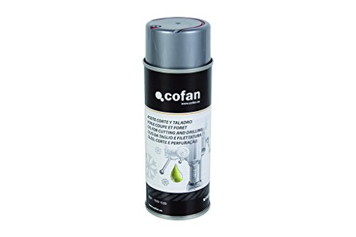 Cofan 15001029 Aceite corte y taladro en spray, 400 ml
