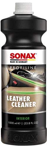 SONAX 02813000 PROFILINE LeatherCleaner Espuma limpiadora, 1 Litro extra fuerte para tapicería de cuero liso pigmentado