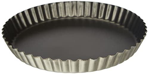 Lacor Molde Rizado Movil Aluminio Antiadherente, Material, Negro, 24 Ø(cm) / 3'7 h(cm)