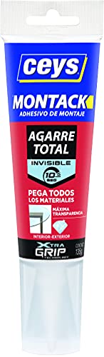 CEYS CE507275 MONTACK A.T. Invisible 135GR, Tubo Blanco 135 GR