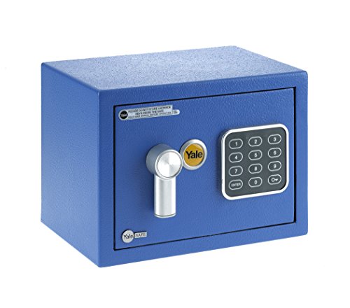 Caja de seguridad para muebles, azul, XS