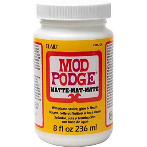 Mod Podge (900112/301), 236ml 8 oz. Matt, Color Blanco, 236 ml