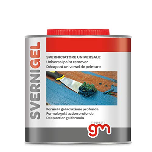 GM SVERNI GEL - Despintador universal de gel profesional para hierro, madera y pared - Elimina barnices, impregnantes y fondos (1)