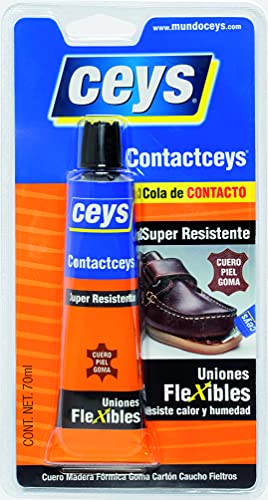 Ceys - Cola de contacto - Adhesivo contactceys - resiste calor y humedad - Blister 70 ML
