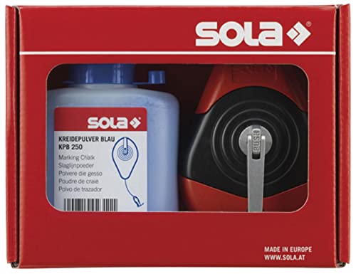 SOLA CLP30SETB - Pack tiralíneas manual + polvo de tiza