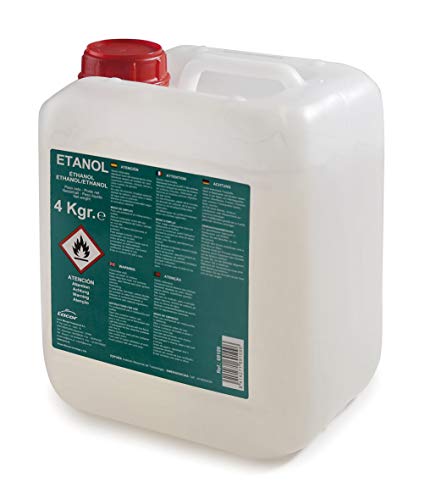 Lacor 69109 - Cubo de gel combustible ethanol 4 kgrande