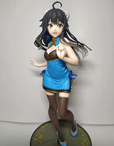 ZLCO My Teen Romantic Comedy Snafu Climax! Figure Yukino Yukinoshita PVC Anime Figure, Multicolor (Blue Cheongsam Ver.)