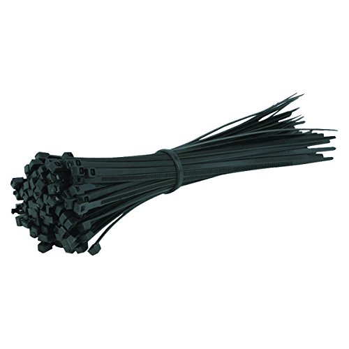 Gocableties Bridas de Plastico, Negro, 300 mm x 3,6 mm, Bridas Cables de Pimera Calidad, 100 Piezas