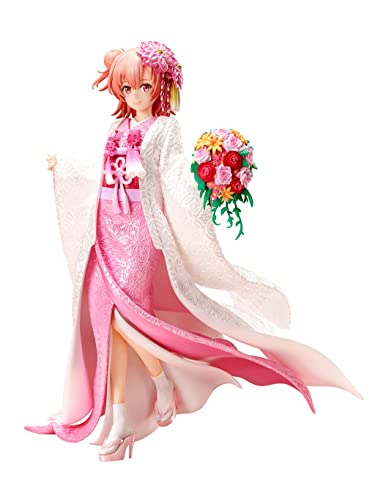 ZLCO My Teen Romantic Comedy Snafu Climax! Figure Yui Yuigahama 1/7 Size PVC Anime Figure, Multicolor (Wedding Dresses Ver.)