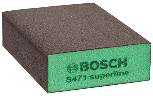 Bosch Professional 2 608 228 Esponja de lijado súperfina, Verde, Gris