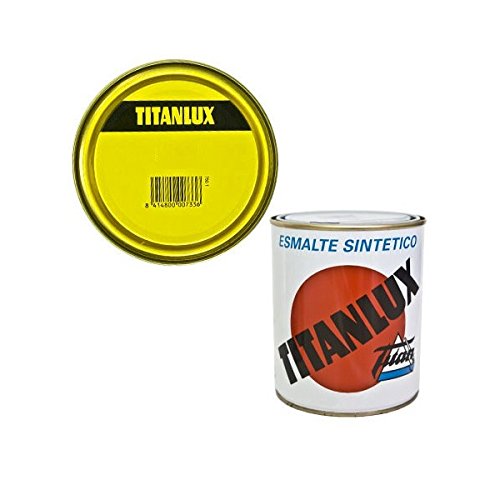Titanlux M41870 - Esmalte sintetico titanlux 125 ml amarillo real