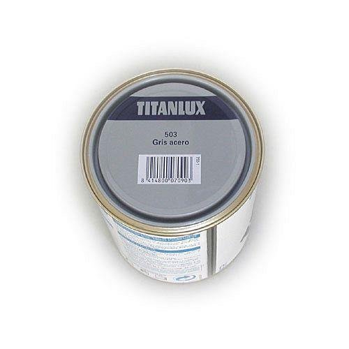 Titanlux M30743 - Esmalte sintetico 750 ml titanlux gris acero