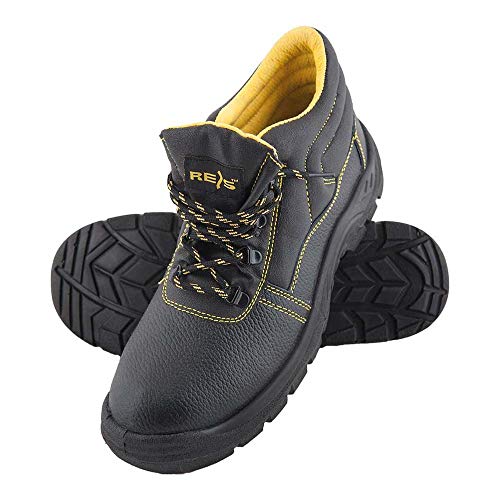 Reis Bryes-T-Sb_42 - Zapatos de seguridad (talla 42), color negro y amarillo