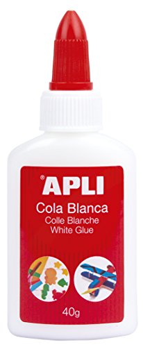 APLI 12848 - Cola, 40 g, color blanco