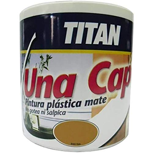 Industrias Titan. S.L 69632034 - Pintura plast mate 750 ml ama int. mono una capa titan