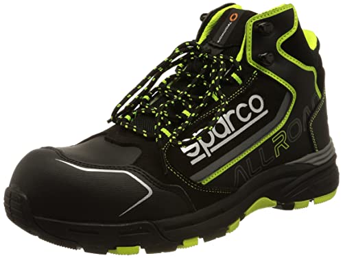 Sparco ALLROAD-H Zapatos de trabajo de seguridad S3 SRC Negro-Amarillo Fluo