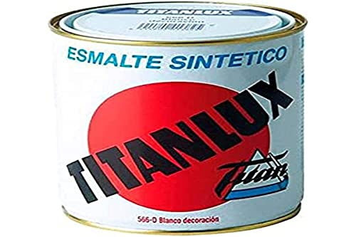 Titanlux - Esmalte sintético, Blanco decoración, 750 ML (ref. 001566D34)