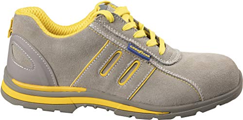 Goodyear - Calzado de Seguridad Metal Free de Ante TG.43 Beige