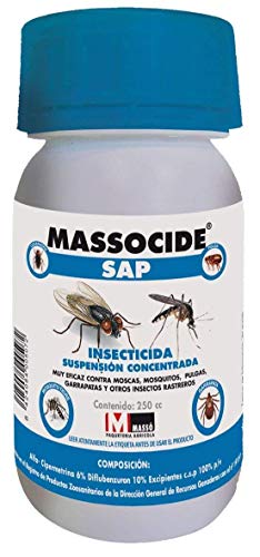 Pesticida natural Concentrado contra Moscas, Mosquitos y Otros Insectos. 250 CC