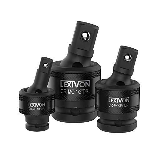 LEXIVON Premium Impact Universal Joint Socket Swivel Set (LX-113)