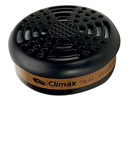 CLIMAX 2401757100 Filtro mascarilla, Negro, 9 cm