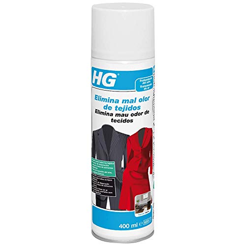 HG 429040130 - elimina mal olor de tejidos 400 ml (envase de 400 ml)