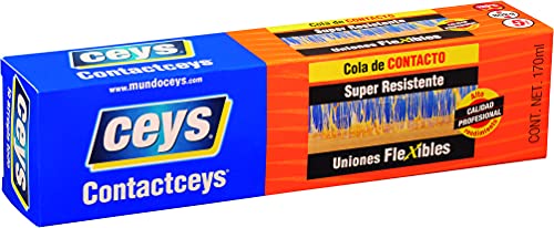 Ceys - ContactCeys - Cola de contacto super resistente - Para uniones flexibles - 170ML
