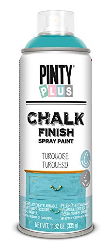 PINTYPLUS CHALK 797 Pintura Spray a la Tiza 520cc Turquesa CK797, Non Concerné, 0.6