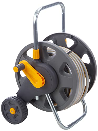 Hozelock - Carro portamangueras para 45 m de 12,5 mm - incluye 20 m de manguera y todos los accesorios - listo para su uso