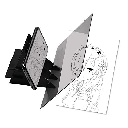 HSDCK Soporte portátil óptico de proyector de Pintura Copia del álbum Kit para los Artistas, niños, Estudiantes, Grabado, Dibujo, Herramienta de Arte de la Plantilla trazador de Animación
