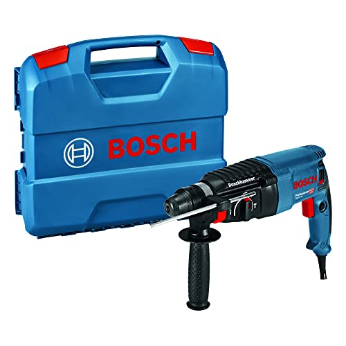 Bosch Professional Martillo perforador con SDS-plus, Azul Y Negro, 44.8 x 35.7 x 11.6 cm