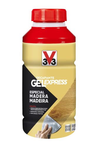 V33 Decapante gel express especial madera 0,5l