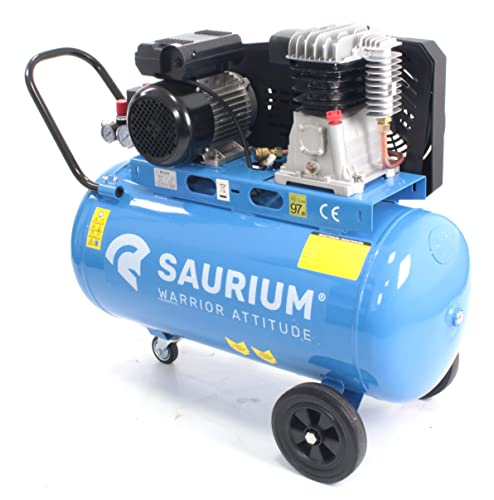Compresor de Aire Monofásico, 100L, 3HP - Saurium®